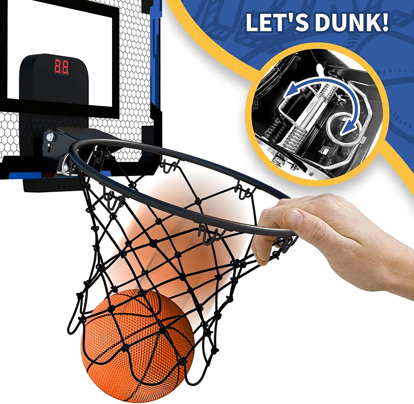 Ring Basketball Hoop Wall-mounted Indoor Training