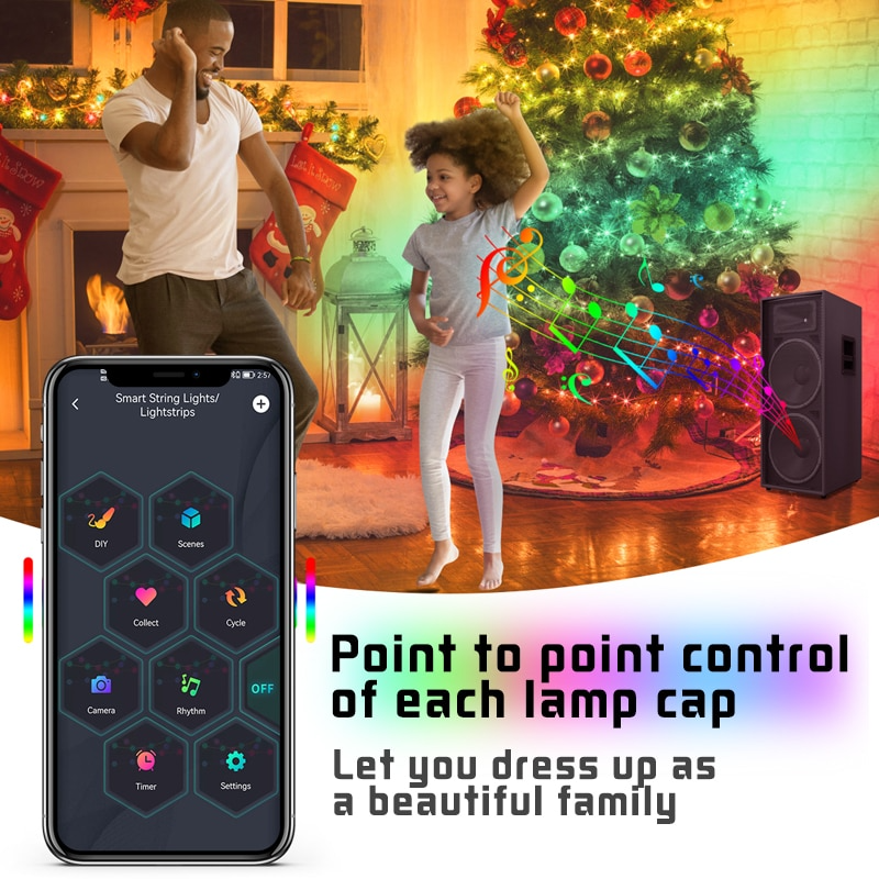 Christmas Tree LED Lights Full Control